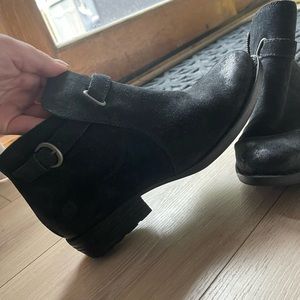 Black Born Booties- Lightly Worn
